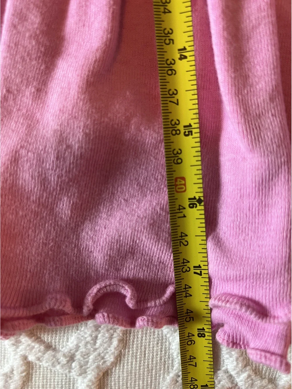 Vintage JM Originals Pink Heart Short Sleeve Dress
